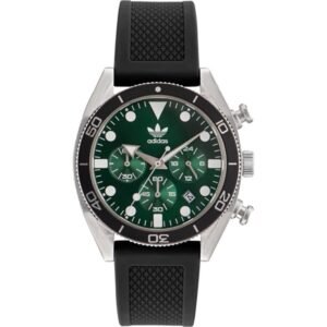 Adidas Black Synthetic Sport Watch